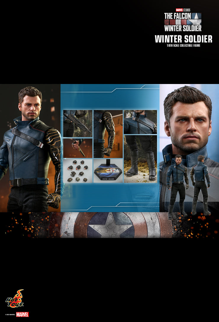 TMS039 The Falcon and the Winter Soldier: 1/6th scale Winter Soldier Collectible Figure