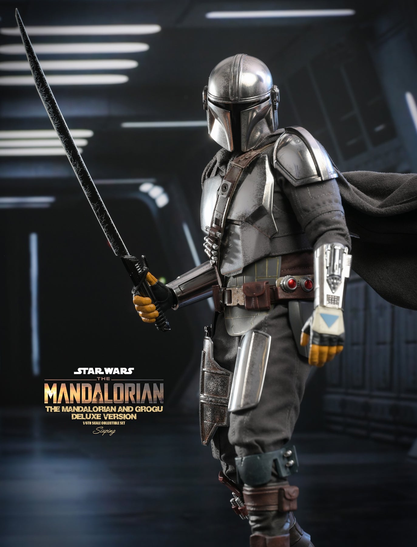 TMS052 The Mandalorian: 1/6th scale The Mandalorian and Grogu 