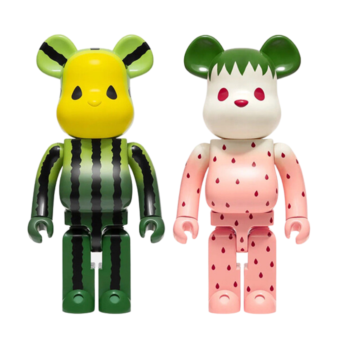 BE@RBRICK Clot Watermelon & Strawberry 100% & 400% Set - ActionCity