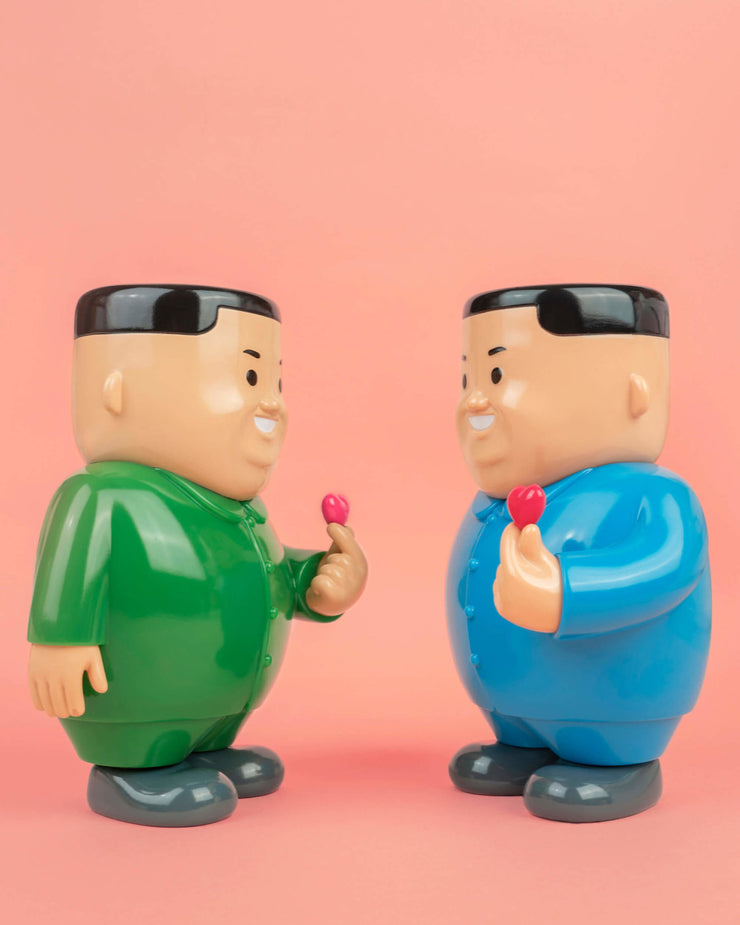 K-LOVE: KEEP LOVE Alive VINYL edition by Joan Cornellà x AllRightsReserved x DING DONG (Green Colour) - ActionCity