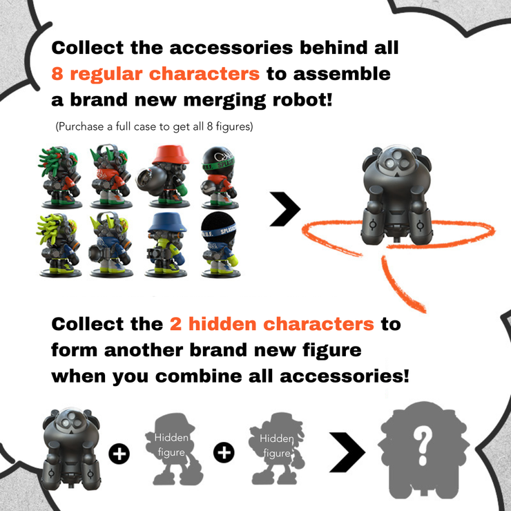 WASATOY Splash 206 Series Blind Box Series