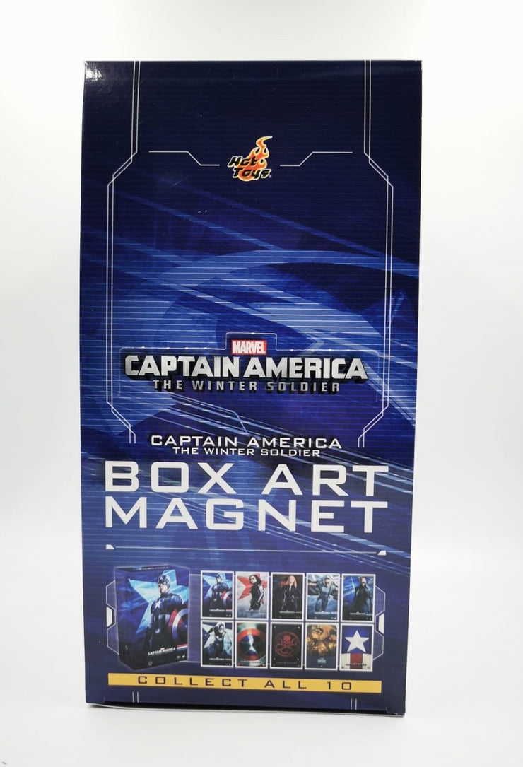 PMAG007N Captain America The Winter Soldier Box Art Magnet Set Of 10pcs (BGCO) - ActionCity