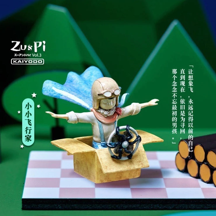 Zu and Pi by Zu & Pi x Kaiyodo Vol. 03 Blind Box