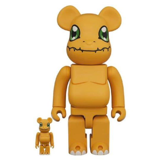 BE@RBRICK Agumon 100% & 400%