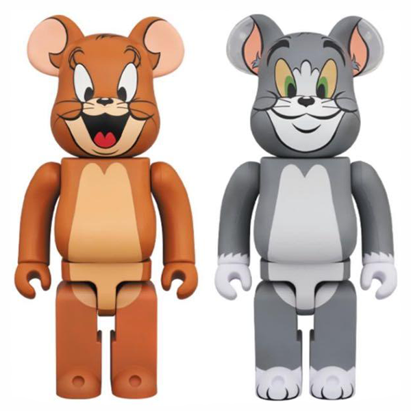 BE@RBRICK TOM／JERRY フロッキー Ver. 1000％ セット BE@RBRICK Tom & Jerry 1000% Set – ActionCity