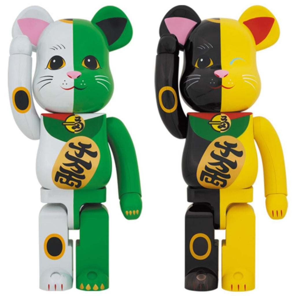 沸騰ブラドン Manekineko BE@RBRICK White x Black Manekineko & Green x その他