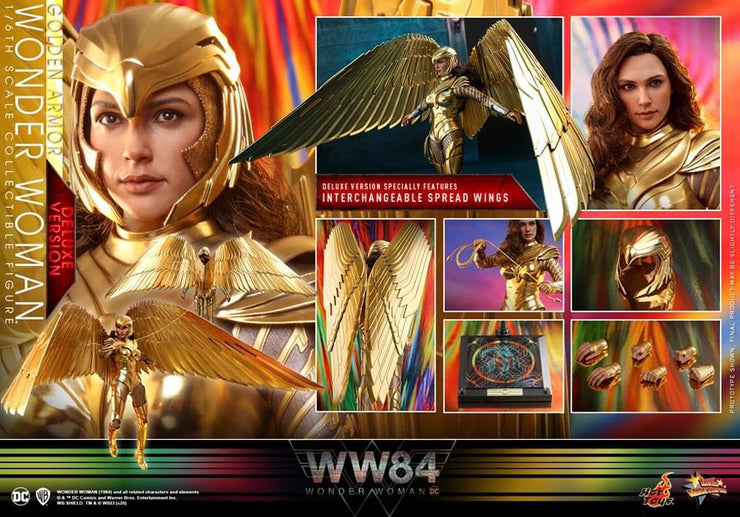 MMS578 - Wonder Woman 1984 - 1/6th scale Golden Armor Wonder Woman Collectible Figure (Deluxe Version)