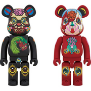 BE@RBRICK Keiichi Tanami 1000% Red & Black