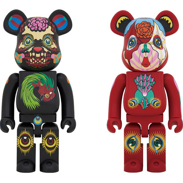 BE@RBRICK Keiichi Tanami 1000% Red & Black(ASK)