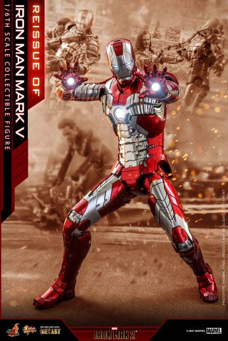 MMS400D18 - Iron Man 2 - 1/6th scale Iron Man Mark V Collectible Figure