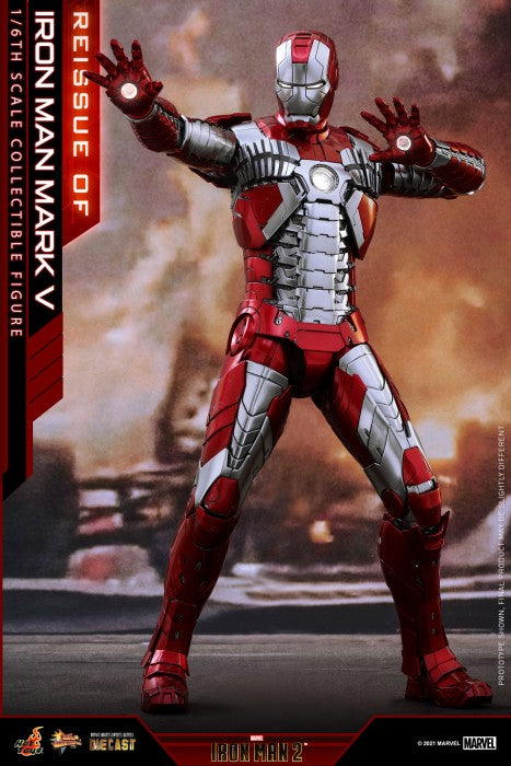 MMS400D18 - Iron Man 2 - 1/6th scale Iron Man Mark V Collectible Figure