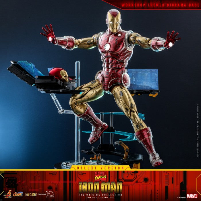 CMS08D38 - Marvel Comics - 1/6th scale Iron Man (Deluxe Version) [The Origins Collection]