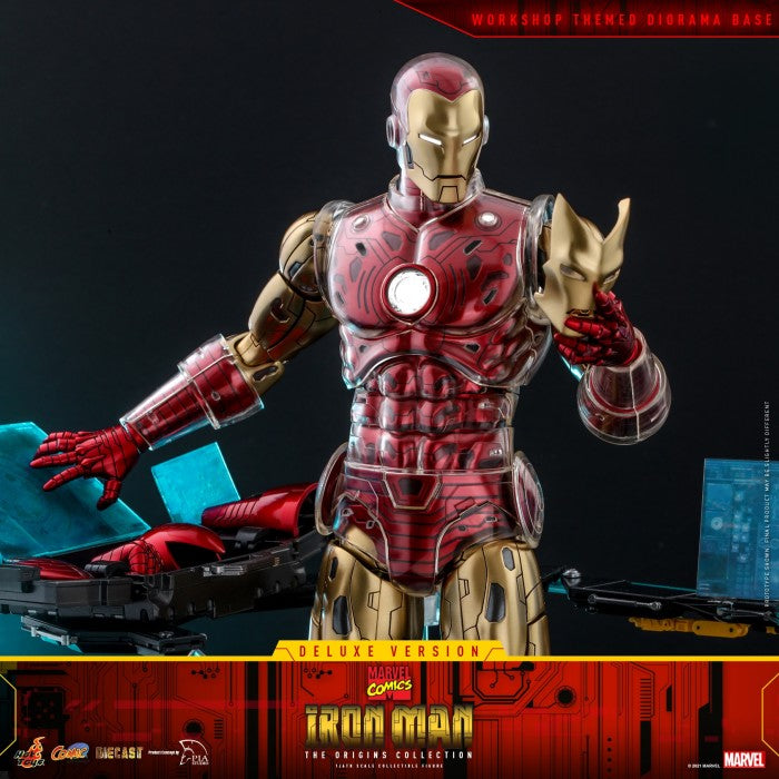 CMS08D38 - Marvel Comics - 1/6th scale Iron Man (Deluxe Version) [The Origins Collection]