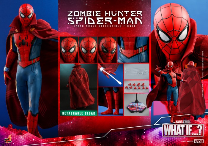 TMS058 – What If…? - 1/6th scale Zombie Hunter Spider-Man Collectible Figure