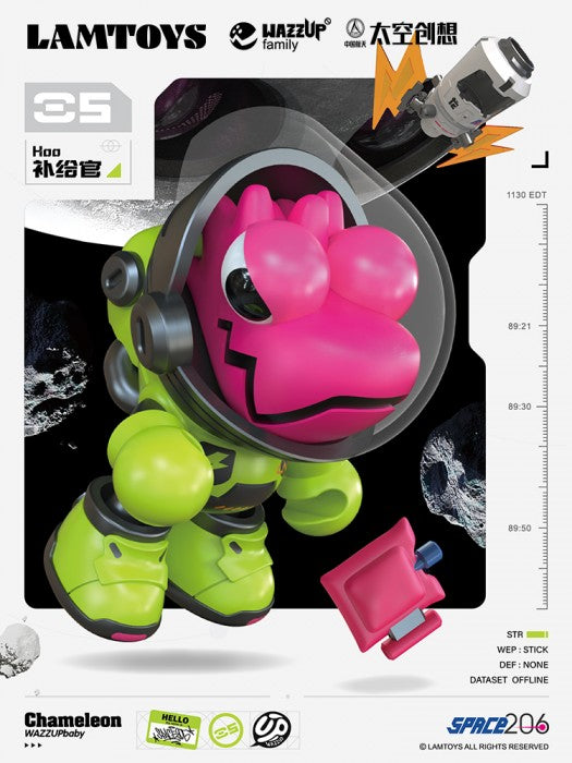 Wazzup Baby Chameleon - Space 206 Blind Box Series