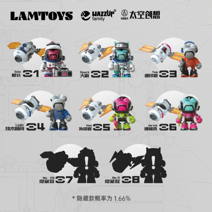 Wazzup Baby Chameleon - Space 206 Blind Box Series