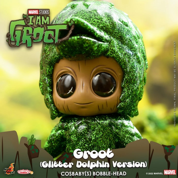 COSB970 - Groot (Glitter Dolphin Version) Cosbaby (S) Bobble-Head