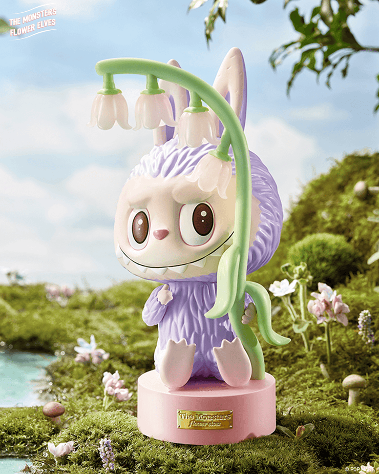 POP MART The Monsters Flower Elves Bellflower Lamp