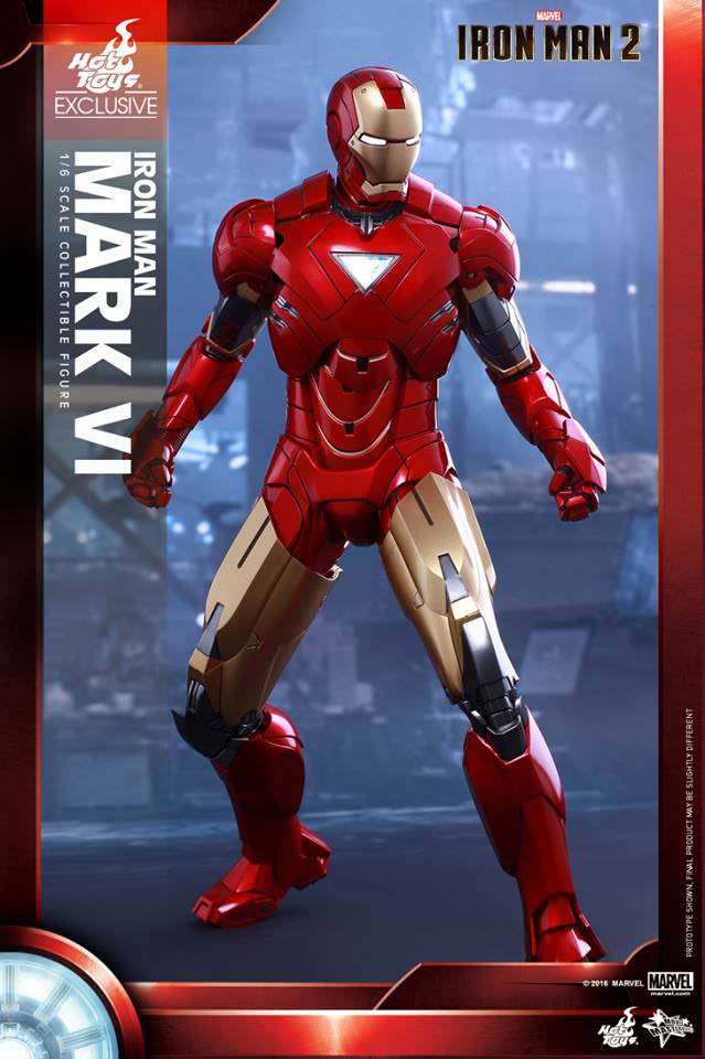 MMS339 - Iron Man 2 Mark VI 1/6th Scale Collectible Figure - ActionCity
