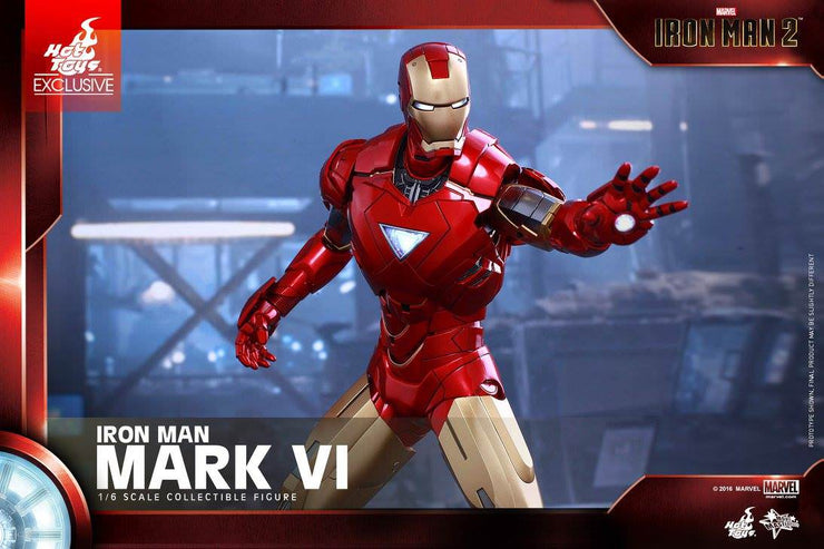 MMS339 - Iron Man 2 Mark VI 1/6th Scale Collectible Figure - ActionCity