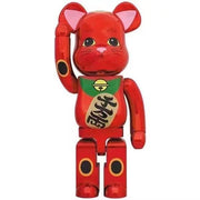 BE@RBRICK Manekineko Plum Blossom Gold Plated 1000%