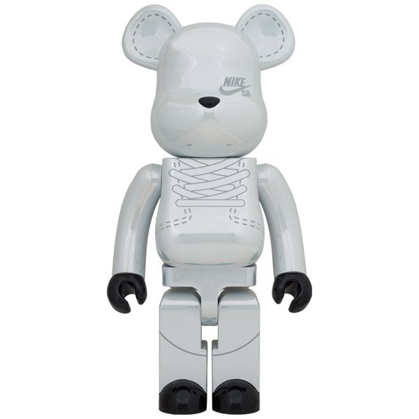 BE@RBRICK Nike SB White 2020 1000％