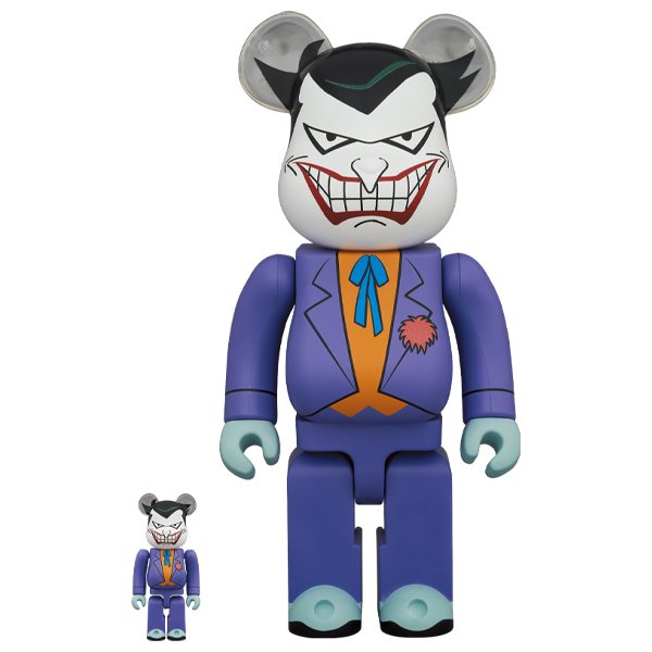 BE@RBRICK The Joker (Batman The Animated Series Ver) 100% & 400% - ActionCity