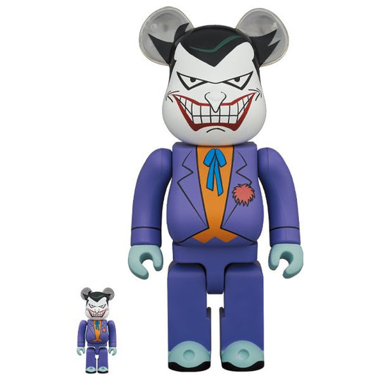 BE@RBRICK The Joker (Batman The Animated Series Ver) 100% & 400%
