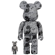 BE@RBRICK Keith Haring Mickey Mouse 100% & 400%