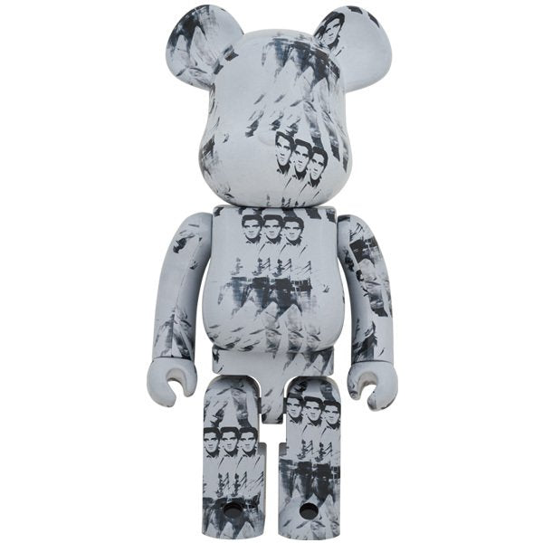 BE@RBRICK Andy Warholâ€™s Elvis Presley 1000% - ActionCity