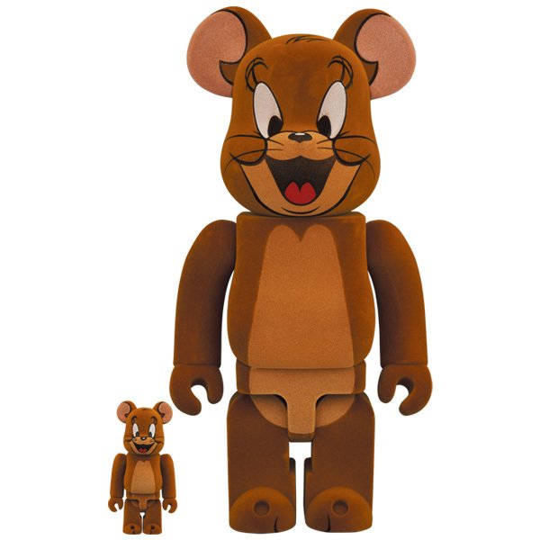 BE@RBRICK Tom Flocky and Jerry Flocky 100% & 400% Set