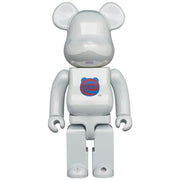 BE@RBRICK 1st Model White Chrome 400%