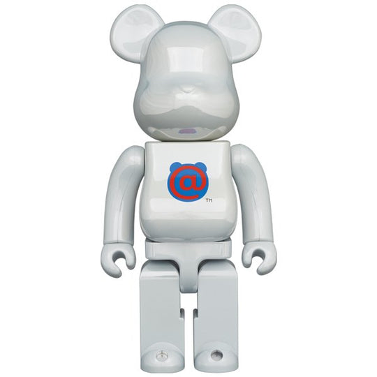 BE@RBRICK 1st Model White Chrome 400%