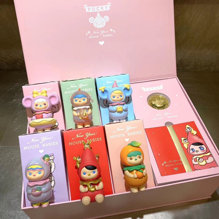 POP MART Pucky New Year Mouse Babies Series Set - ActionCity