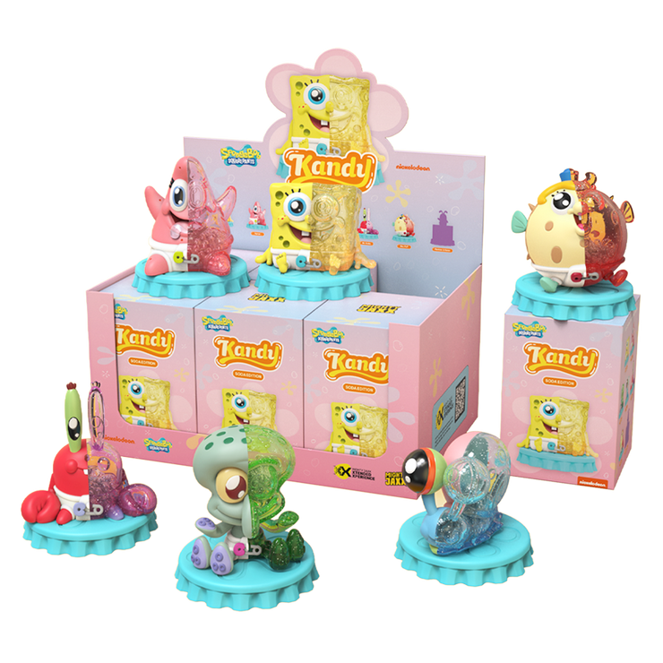 Kandy X Spongebob Squarepants (Soda Edition) Blind Box Series